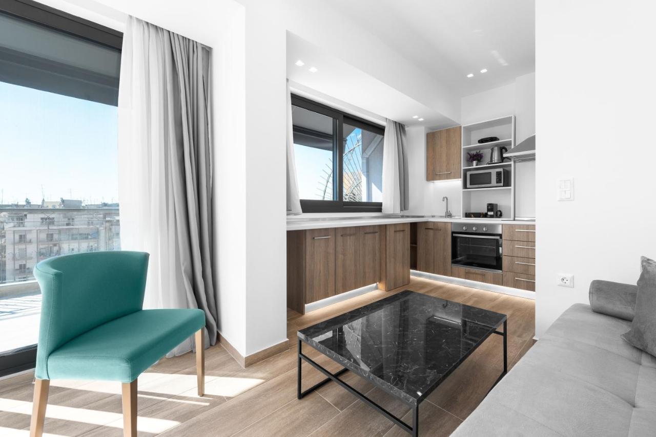 테살로니키 Penthouse Level 8, Nilie Hospitality Mgmt 아파트 외부 사진